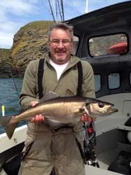 Pollack fishing at Loch Ryan